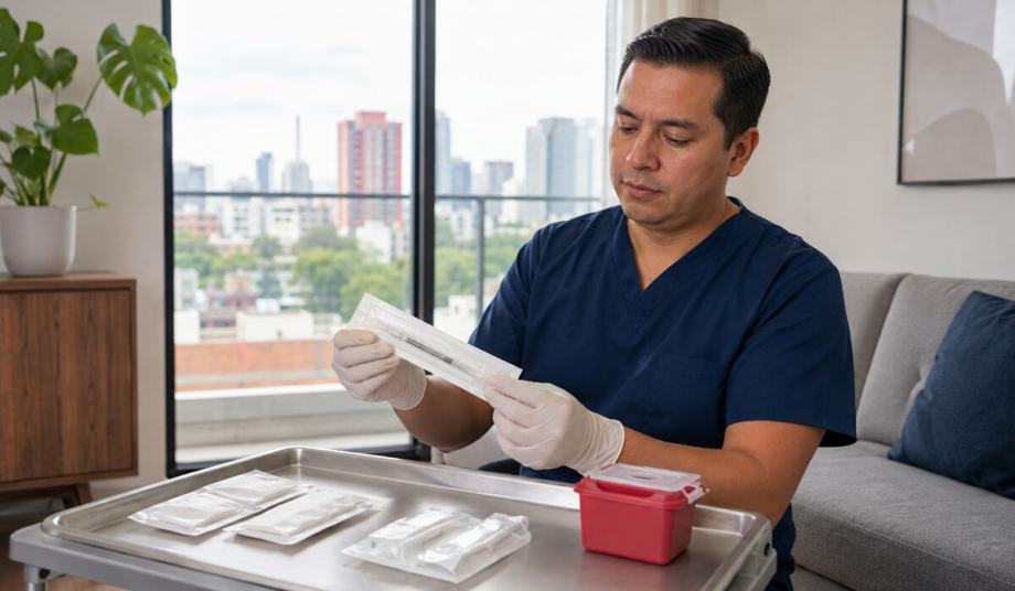 Servicio de inyecciones a domicilio en CDMX