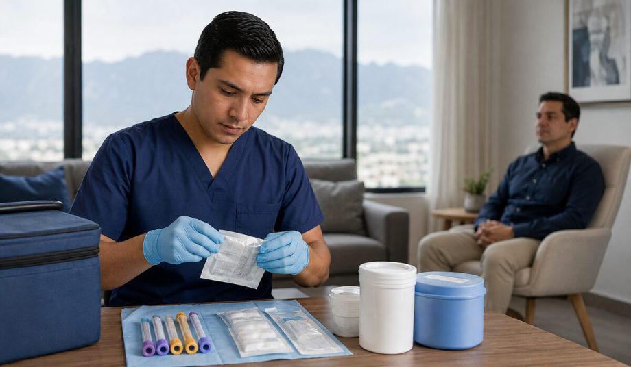 Toma de muestras de laboratorio a domicilio en Monterrey